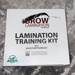 Brow lamination training kit